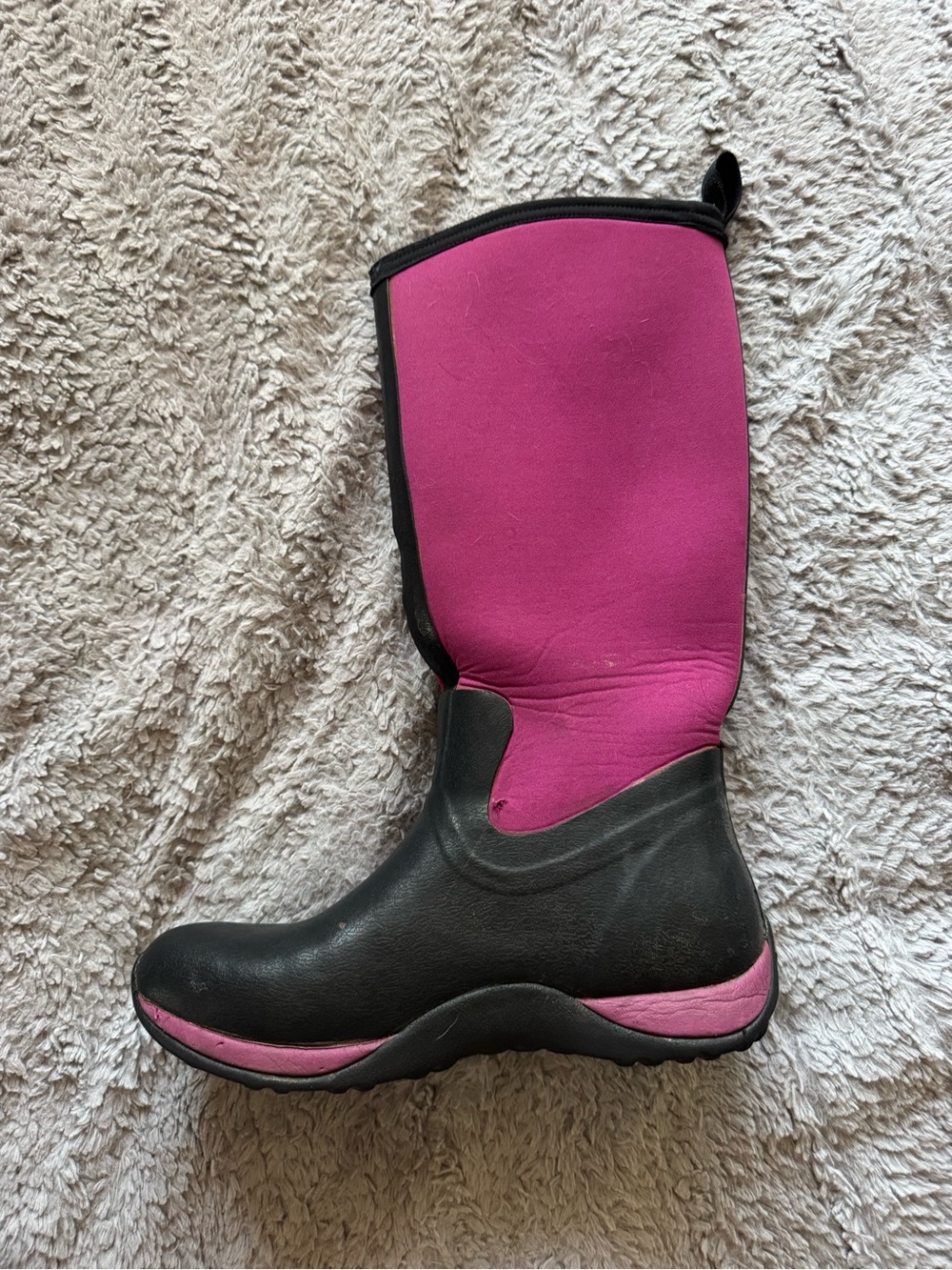 MUCK BOOTS Women's Pink Waterproof Knee High Boots Size 10 - Picture 11 of 13